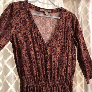 Boho chic jumpsuit with pockets